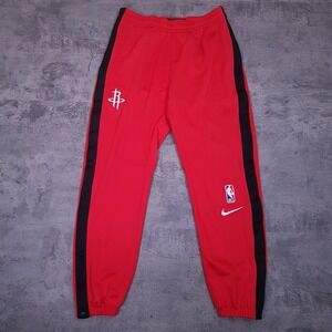 NIKE‎ NBA Houston Rockets Player Issued Tearaway Pants Mens Size LARGE Red